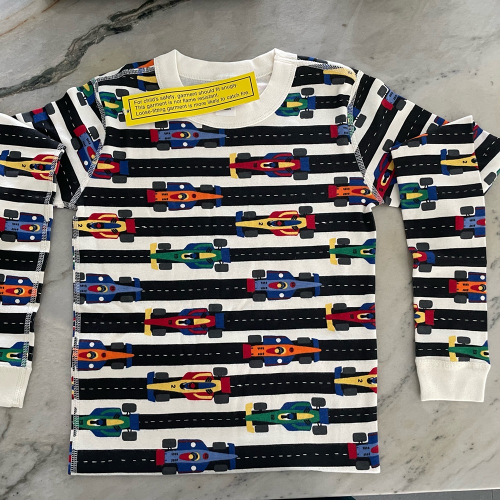 Hanna Andersson • Race Day • Pajama Top • Organic Cotton • Size 14-16  • BN - Picture 3 of 6